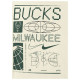 Nike Ανδρική κοντομάνικη μπλούζα Milwaukee Bucks CTS SS WW MAX90 Tee